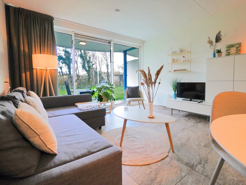 Woonkamer Vakantie Appartement Callantsoog De Stern